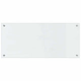 Kitchen Backsplash 2 pcs Transparent 90 x 40 cm Tempered Glass 3415536