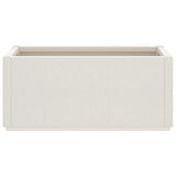 Garden Planter White 80x36x35 cm PP 368776