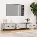 TV Cabinet Concrete Grey 150x34,5x30 cm Engineered Wood 812649
