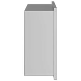 Shower Niche Silver 30 x 20 x 9.5 cm Stainless Steel 42012662