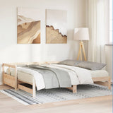 Daybed without Mattress 80x200 cm Solid Wood Pine 854949