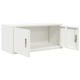 Storage Cabinet White 90 x 40 x 40 cm Steel 891633