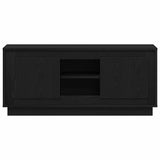 TV Cabinet Black Oak 102 x 35 x 45 cm Engineered Wood 881315