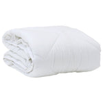 ZNTS Summer Duvet with Pillow 2 pcs White 155 x 200 cm Microfibre 3376386