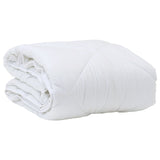 ZNTS Summer Duvet with Pillow 2 pcs White 155 x 200 cm Microfibre 3376386