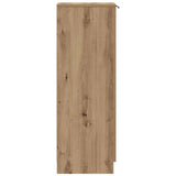 Shoe Cabinet Artisan Oak 29.5x35x100.5 cm Engineered Wood 856992