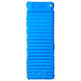 Self Inflating Camping Mattress with Pillow 1-Person Blue 4007120