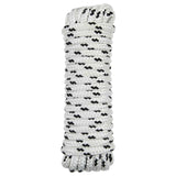 Boat Rope 15 m 2 White and Black Polyester 42029769