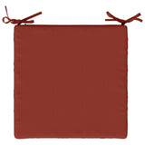 Seat Cushions SOEST 4 pcs 100% Polyester Red 50 x 50 x 7 cm 944564