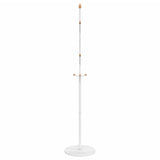 ZNTS Coat Stand White 177 cm Powder-coated Iron 377093