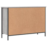 Shoe Cabinet Grey Sonoma 100x35x70 cm Engineered Wood 831846