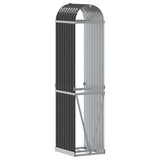 ZNTS Log Holder Anthracite 40x45x170 cm Galvanised Steel 364558