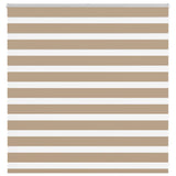 Zebra Blind Sand Brown 150x100 cm Fabric Width 145.9 cm Polyester 4014531