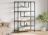 Bookcase Artisan oak Engineered wood 882836