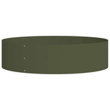 Planter Ring 5 pcs Olive Green 80 x 80 x 20 cm 873627