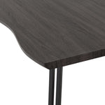 ZNTS Quebec Wave Edge Dining Table 400-403-060