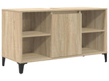 Sink cabinet with Shelf with Storage Sonoma Oak 80 x 33 x 60 cm 881271