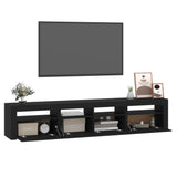 TV Cabinet Black Engineered wood Large TV Cabinet Rectangular 3152731