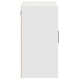 Kitchen Wall Cabinet with Glass Door Porto White 854087