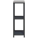 Kitchen Storage HATTEM Anthracite 30 x 50 x 92 cm Steel 874977