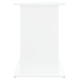 Aquarium Stand White 121x41x58 cm Engineered Wood 833615
