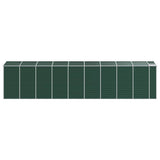 Garden Shed Green Galvanised Steel Large Garden Shed 3188239