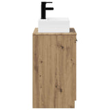 Bathroom Furniture Set Artisan Oak Engineered Wood 3404249