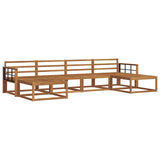 Outdoor Sofa Set 6 pcs Natural Solid Acacia Wood 3367972