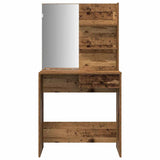 Dressing Table Set Old Wood Engineered Wood 3329189