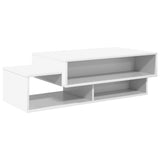 Coffee Table White 105 x 50 x 32.5 cm Engineered Wood 8000204