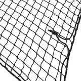 Trailer Net with Elastic Rope Black 8x3.5 m PP 4012294