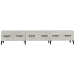 TV Cabinet Concrete Grey 150x34,5x30 cm Engineered Wood 812649