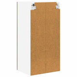 Wall Glass Cabinet LUCCA 2 pcs Brown Oak 40 x 31 x 80 cm 885000