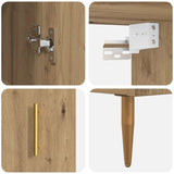 Highboard Artisan Oak 69.5 x 34 x 180 cm Engineered Wood 3416029