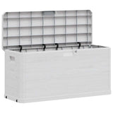 Garden Storage Box 280 L Light Grey 45686