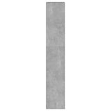 Book Cabinet/Room Divider Concrete Grey 40x30x166 cm 811632