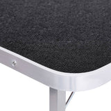 Adjustable Dog Grooming Table with 2 Loops and Basket 171068
