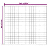 Weighted Blanket Grey 200x230 cm 9 kg Fabric 3154786