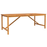 Garden Dining Set 3 pcs Brown Solid Acacia Wood 3154119