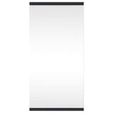 Corner Bathroom Mirror Cabinet Black 30x24x60 cm 357979