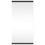 Corner Bathroom Mirror Cabinet Black 30x24x60 cm 357979