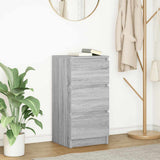 Sideboard Grey Sonoma 37.5x35x76 cm Engineered Wood 861729