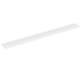 Wall Shelves 4 pcs High Gloss White 100x9x3 cm 326656