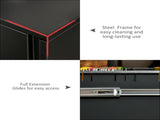 Metal Mobile File Cabinet with Wheels, Lockable 2 Drawer Filing Cabinet for A4, Legal, Letter, T3398P344781