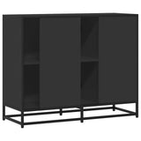 Sideboard Black 92x35x76 cm Engineered Wood 849019