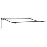 Retractable Awning Green and yellow 350 x 250 cm 3330451
