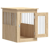 Dog Crate Furniture Sonoma Oak 45x62x59 cm Engineered Wood 838311