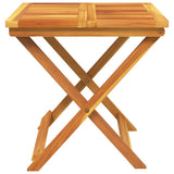 Folding Garden Table 50x50x50 cm Solid Wood Acacia 364893