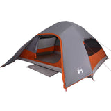 Family Tent Dome 6-Person Grey Waterproof 94725