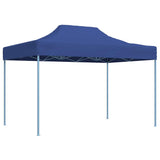 Professional Folding Party Tent 3x4 m Steel Blue 48889